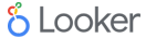 Logomarca do Looker para business intelligence em marketing digital.