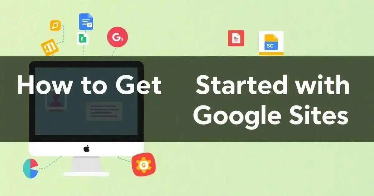 Como começar no Google Sites