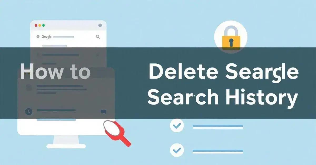 Limpando Todo o Histórico de Pesquisa Limpando Todo o Histórico de Pesquisa