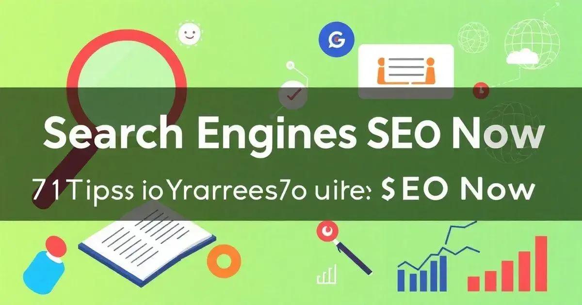 Motores de Busca: 7 Dicas para Melhorar Seu SEO Agora