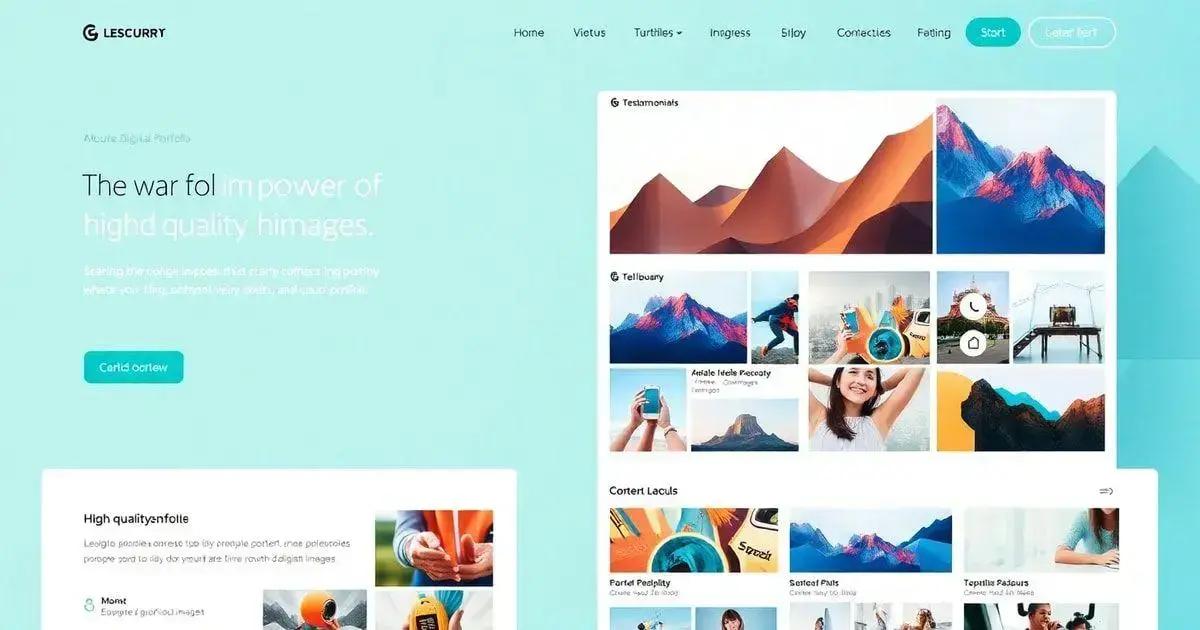 O Poder das Imagens de Alta Qualidade O Poder das Imagens de Alta Qualidade