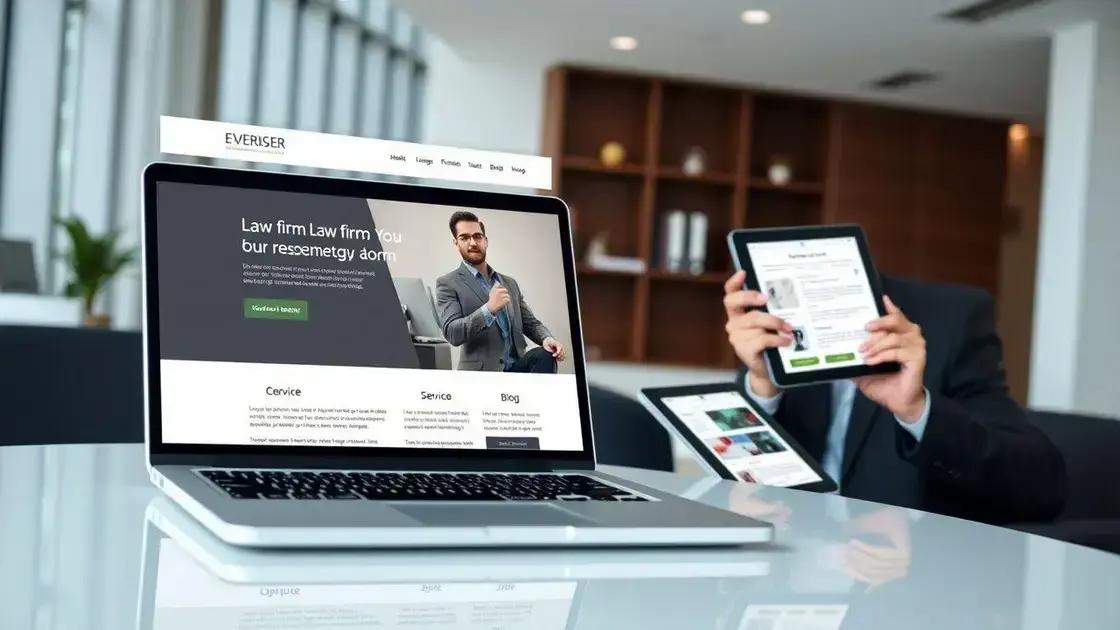 Funcionalidades essenciais para sites de advogados Funcionalidades essenciais para sites de advogados