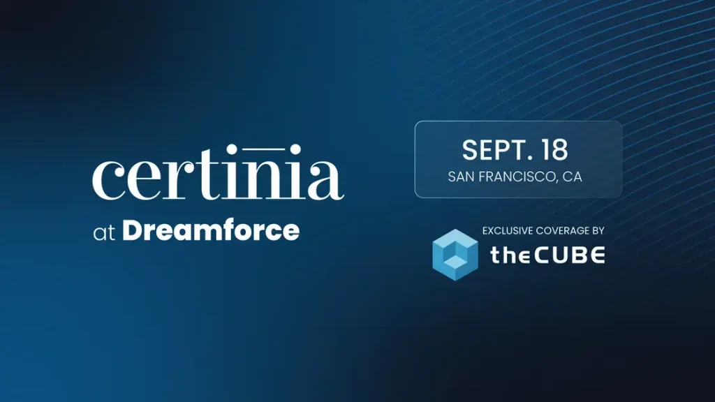 Como a Certinia está revolucionando o mercado com AI no Dreamforce 9 Como a Certinia está revolucionando o mercado com AI no Dreamforce