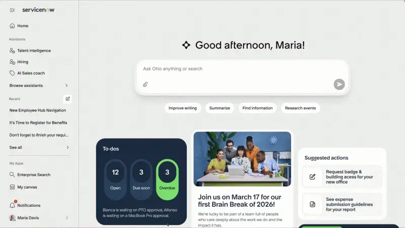 ServiceNow revoluciona governança com novos controles de IA e automações